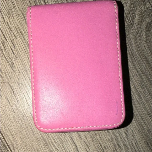 COACH Pink Leather Wallet pouch - Picture 2 of 5